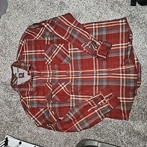 Volcom Button Up Flannel in men's size XL